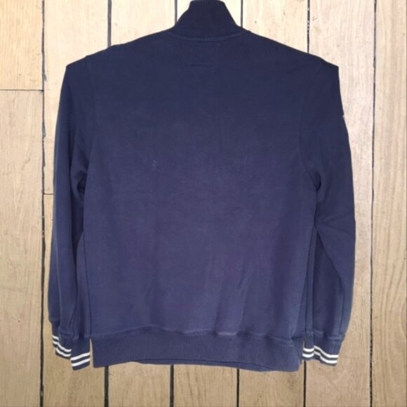 Vintage Roots Men's Sweater Size XL 1/4 Zip Fleece Blue - Picture 2 of 8